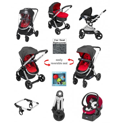 Chicco Urban Travel System - Red Wave