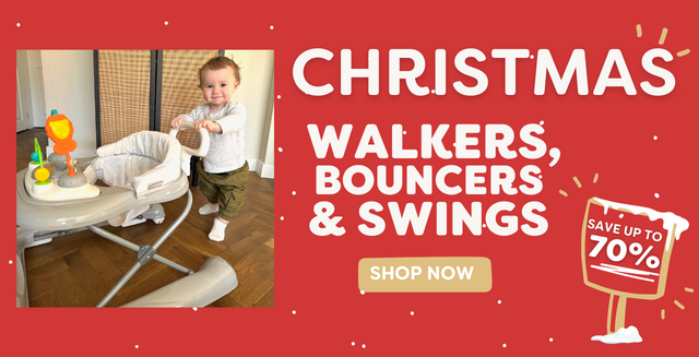 Christmas Walker/Bouncer/Swing Sale