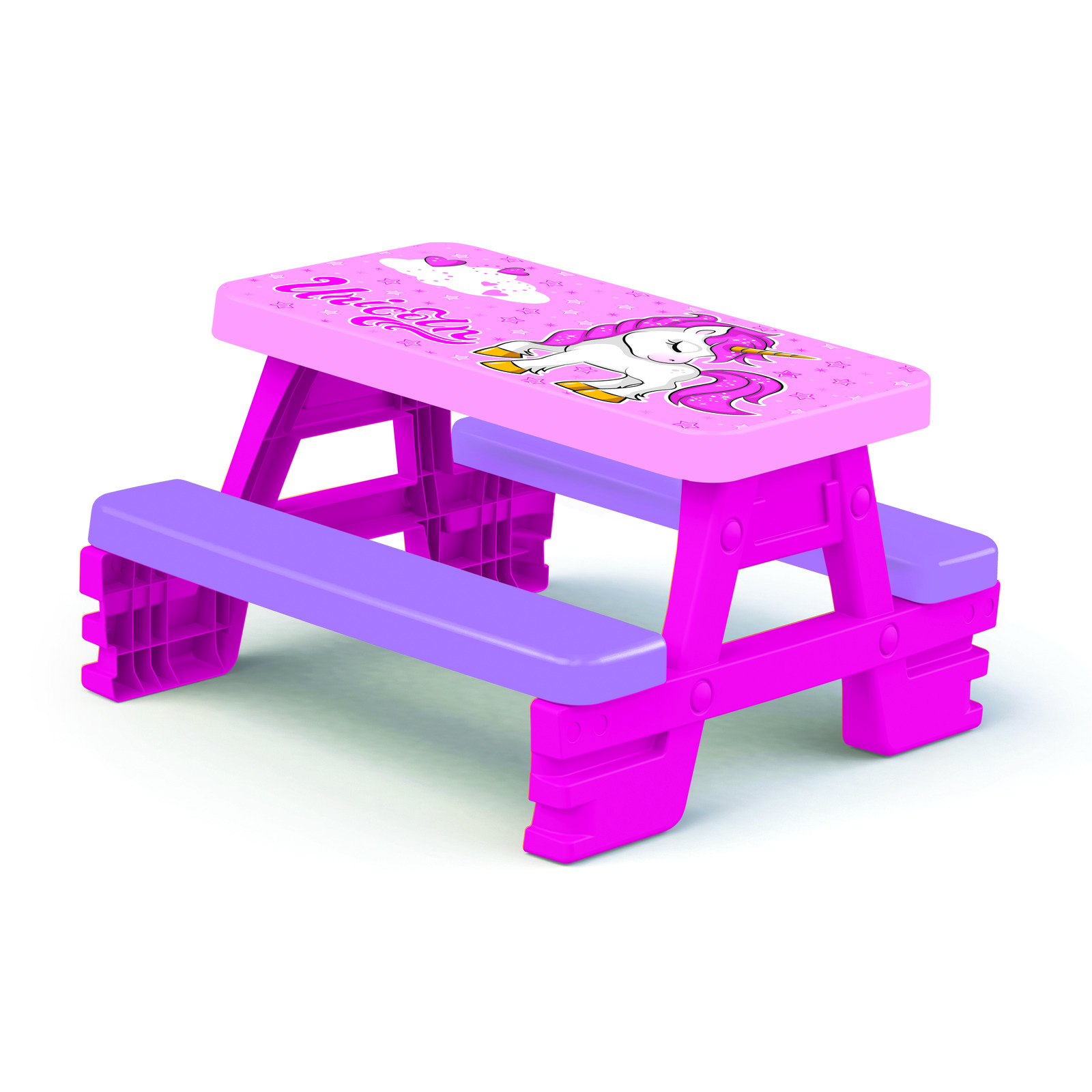 Unicorn_Indoor_&_Outdoor_Picnic_table_for_4_Pink_2