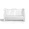 Puggle-Slatted-Luxe-Sleigh-Cot-Bed-White-No Drawer 2