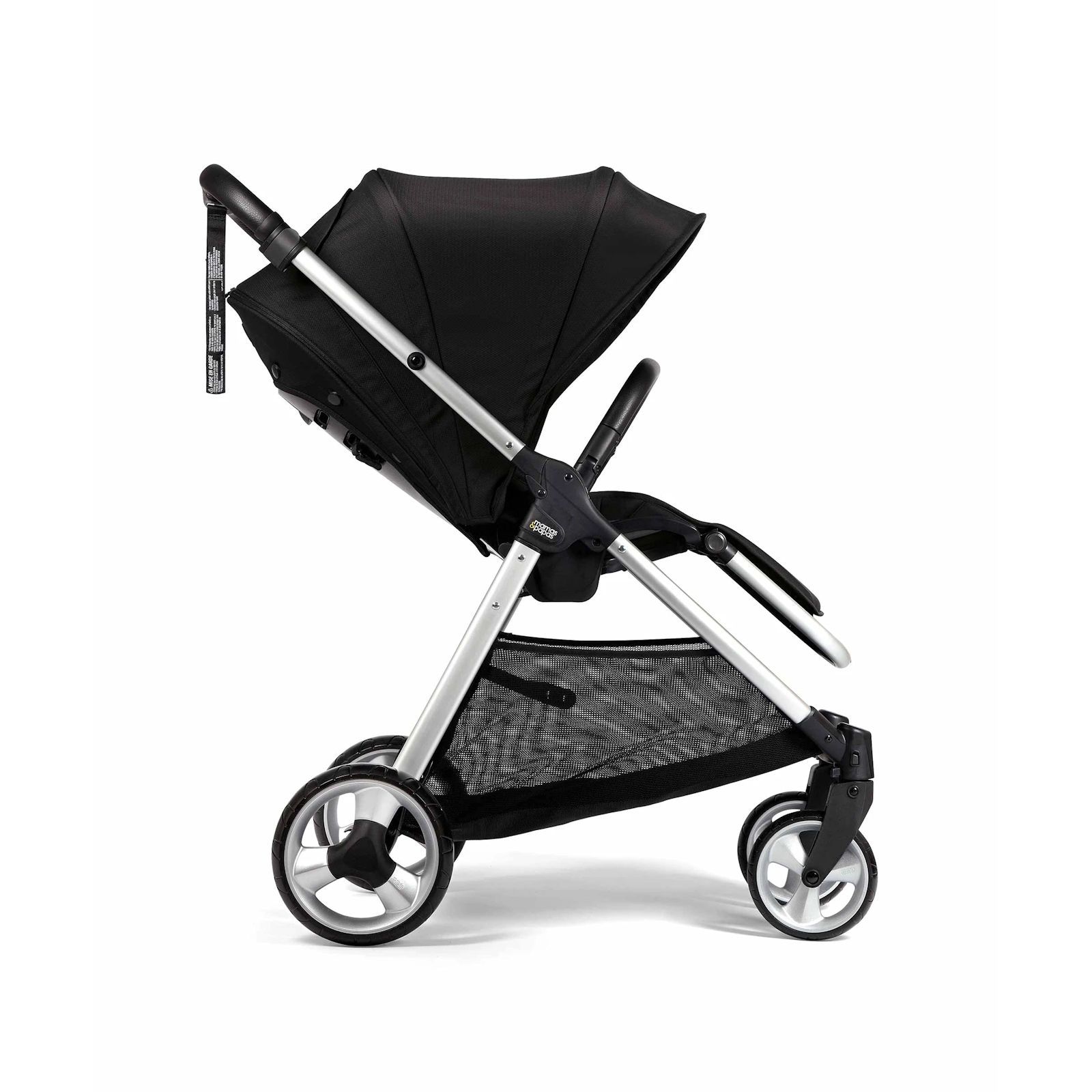 Mamas & Papas Flip XT2 7pc Essentials (i-Snug 2 Car Seat) Travel System  with Carrycot - Black