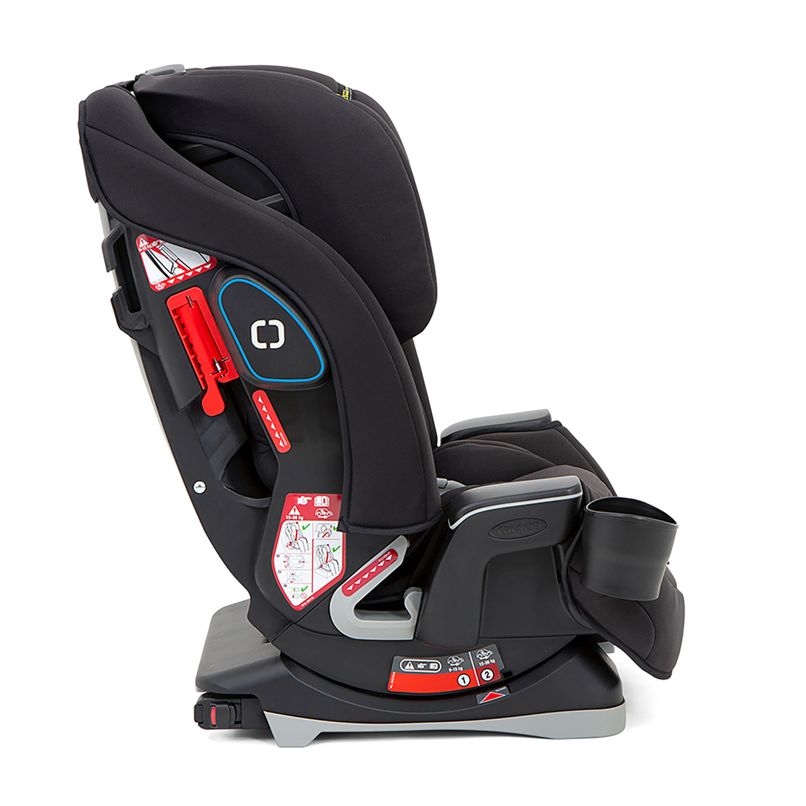 Joie Bold Group 1/2/3 ISOFIX Car Seat - Slate (9 Months-12 Years)