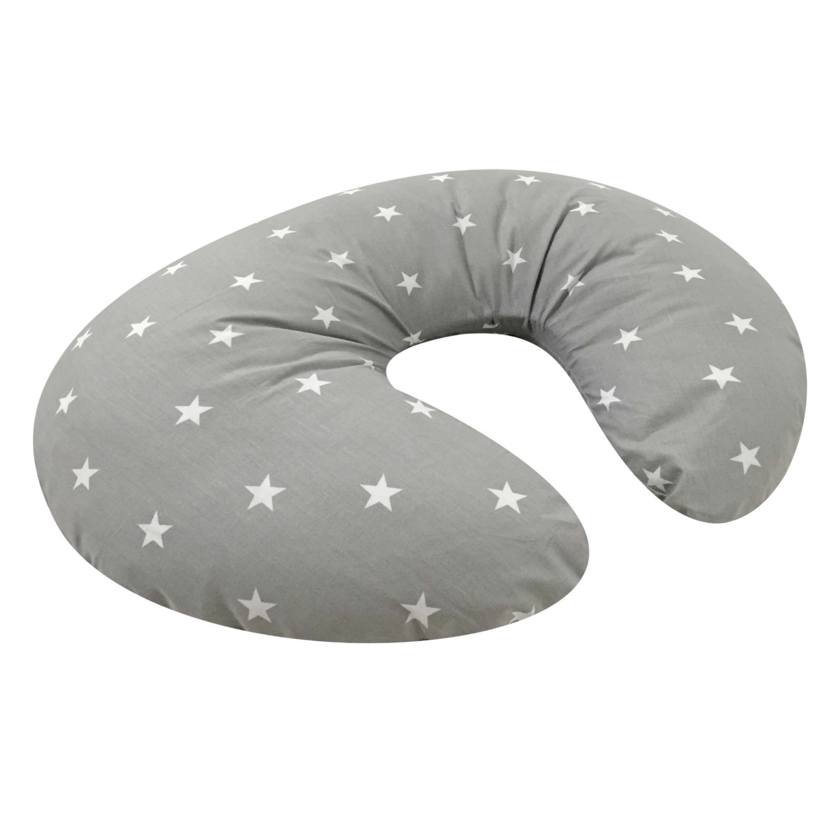 4baby (cuddles) 4 in 1 nursing pillow grey white starss