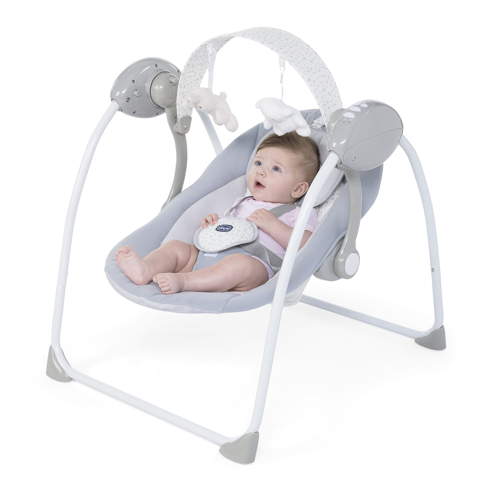 Relax and Play Swing Cool Grey - Front View