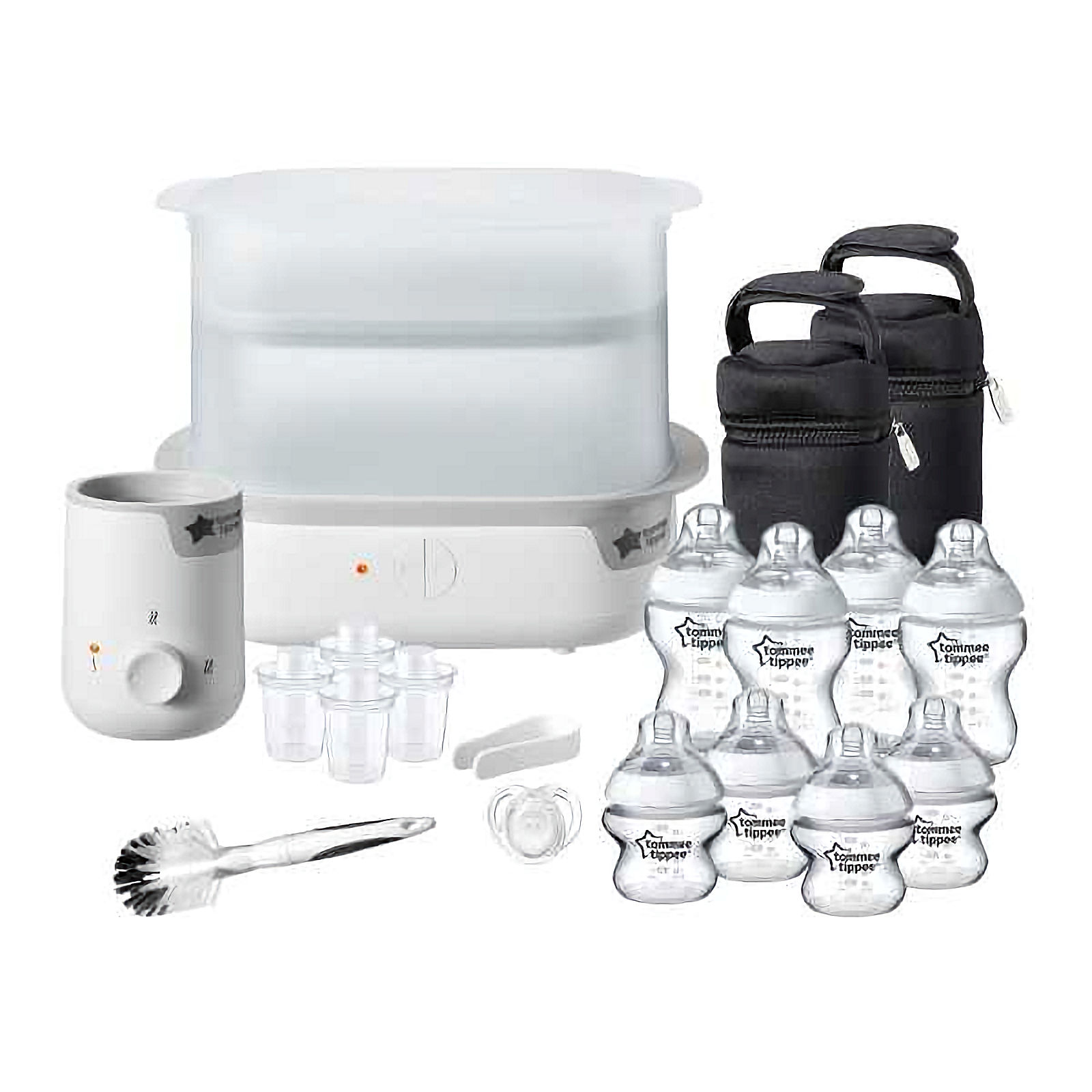 Tomme Tippee Complete Feeding Set - White