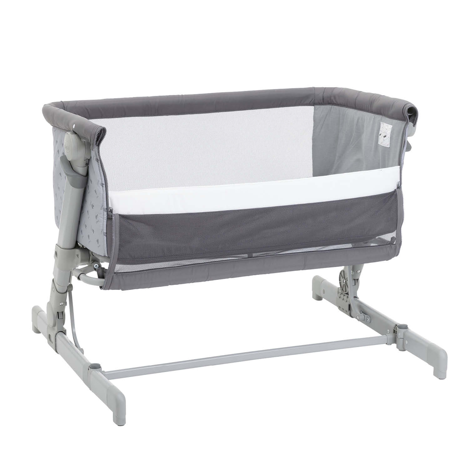 Chicco Next2Me GO 3in1 Pop Up Co Sleeping Folding Bedside Crib Dark Grey