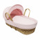 Kinder-Valley-Palm-Moses-Basket-and-Stand-Waffle-Pink