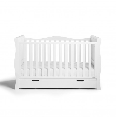 Puggle Prestbury Classic Sleigh Cot Bed & Drawer