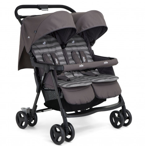 Joie_Aire_Twin_Stroller_Dark_Pewter_Grey