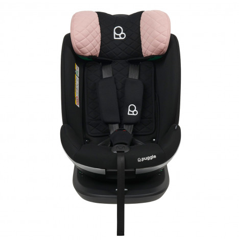 Puggle_iSize_ Safe_Max_Luxe_Car_Seat_Pink