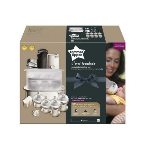 Tomme Tippee Complete Feeding Set - White