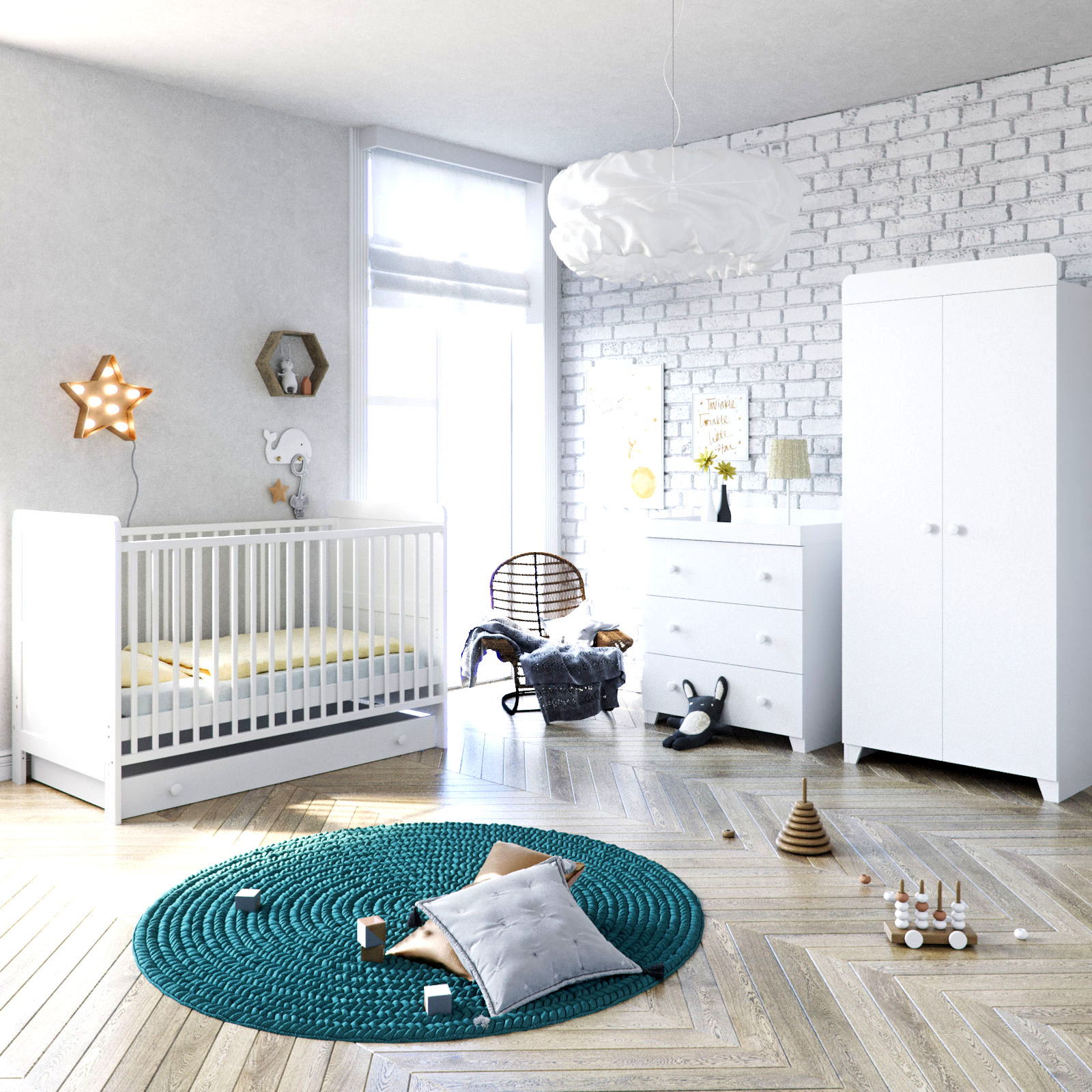 6 piece nursery set