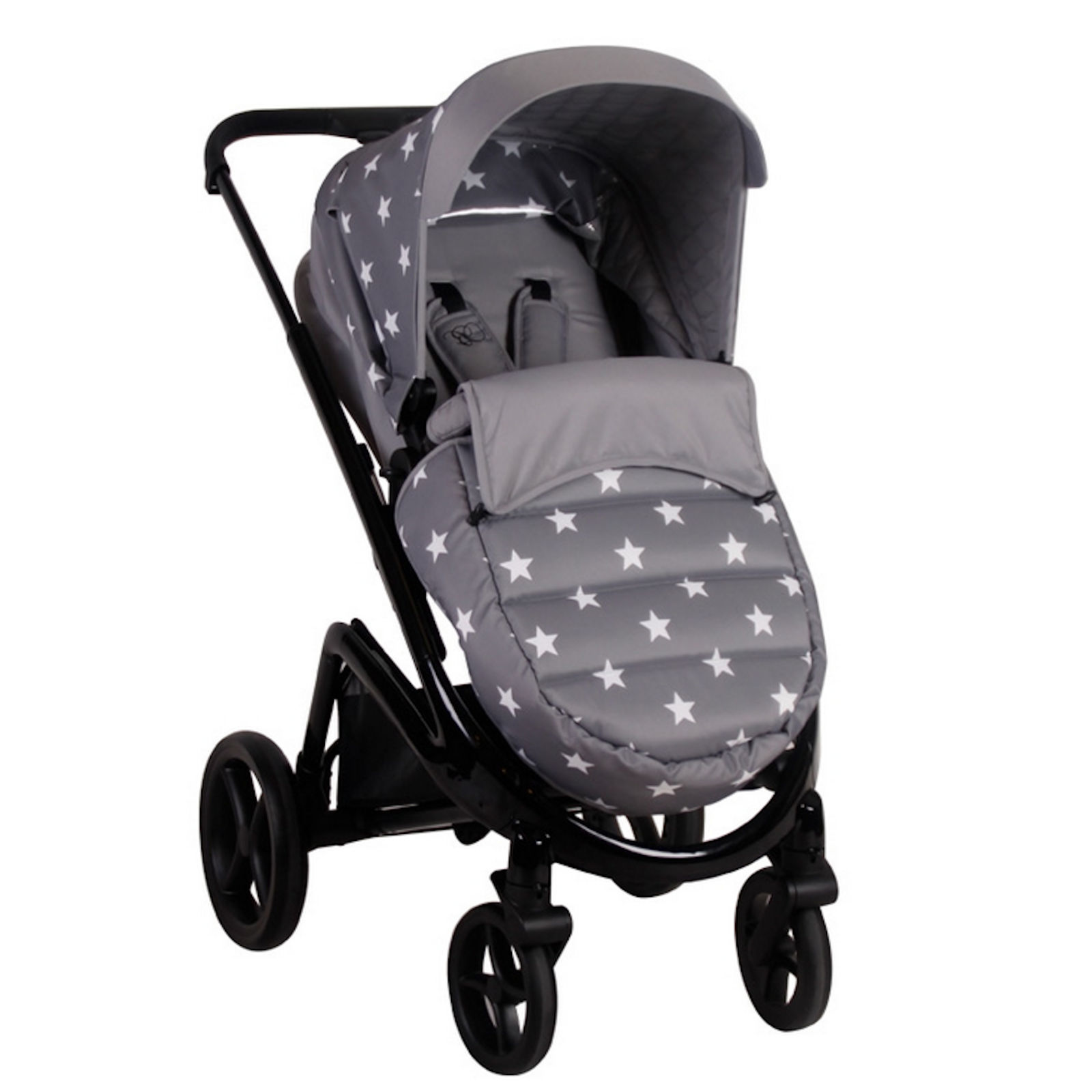 my babiie grey star stroller