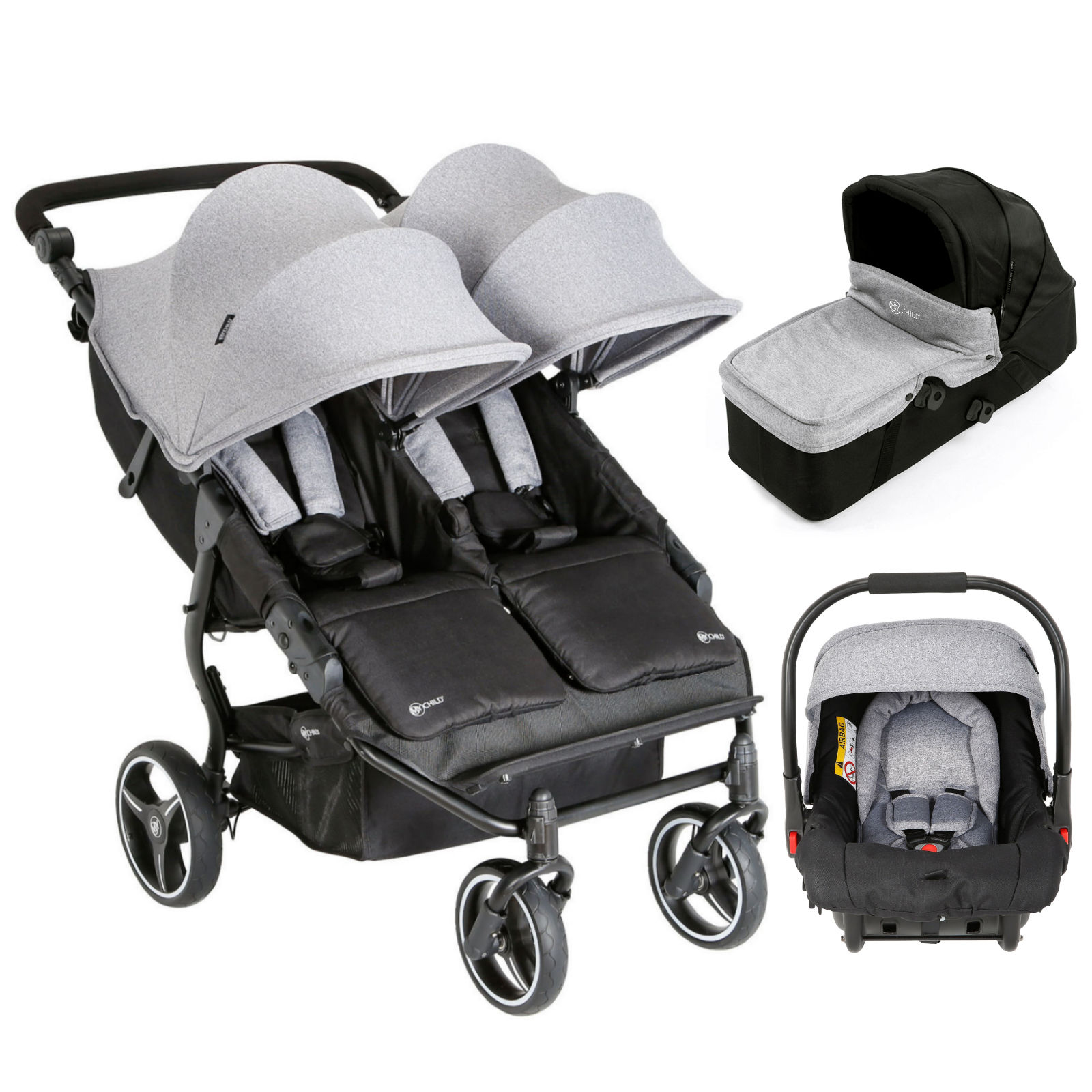 travel systems for twins suitable from birth