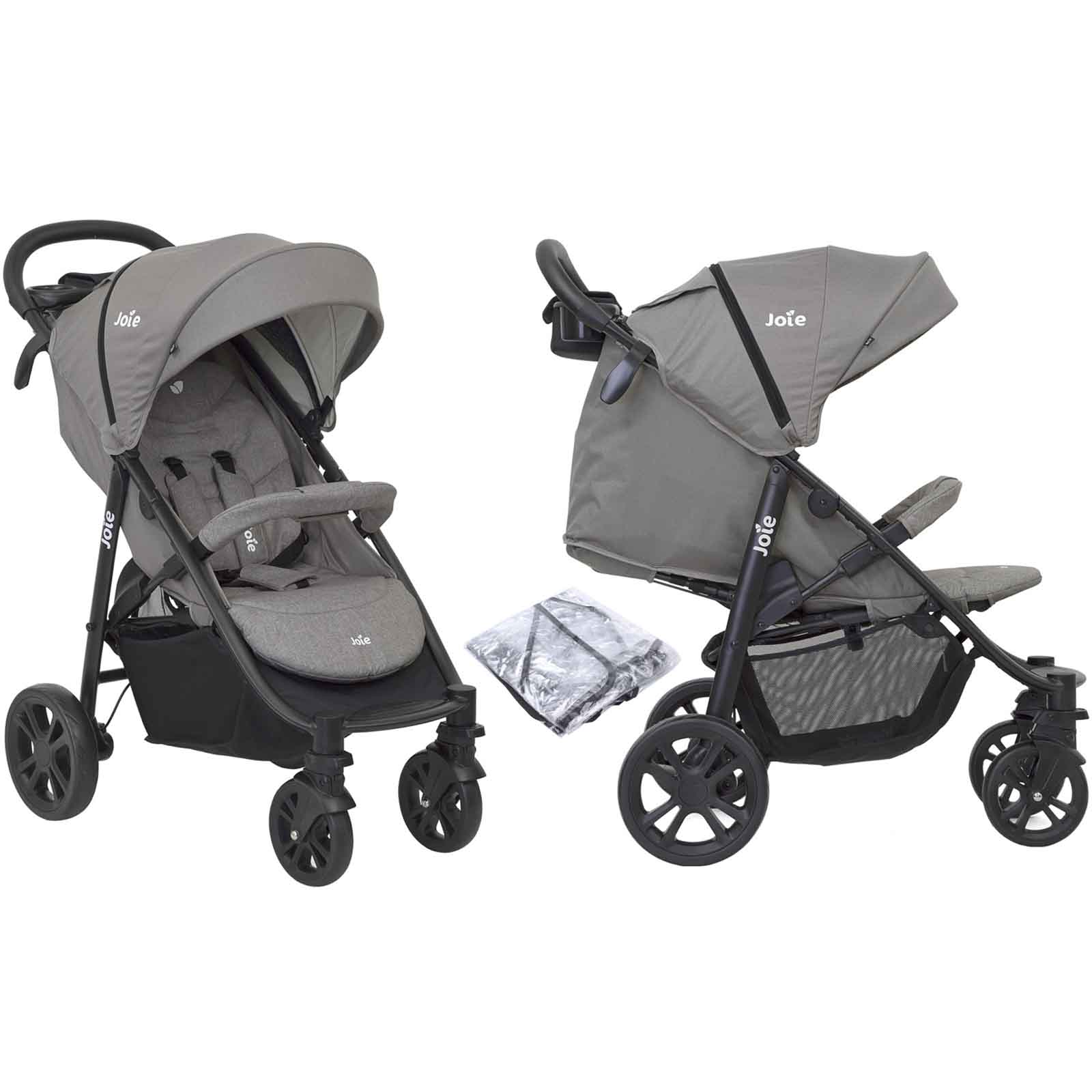 pushchair grey