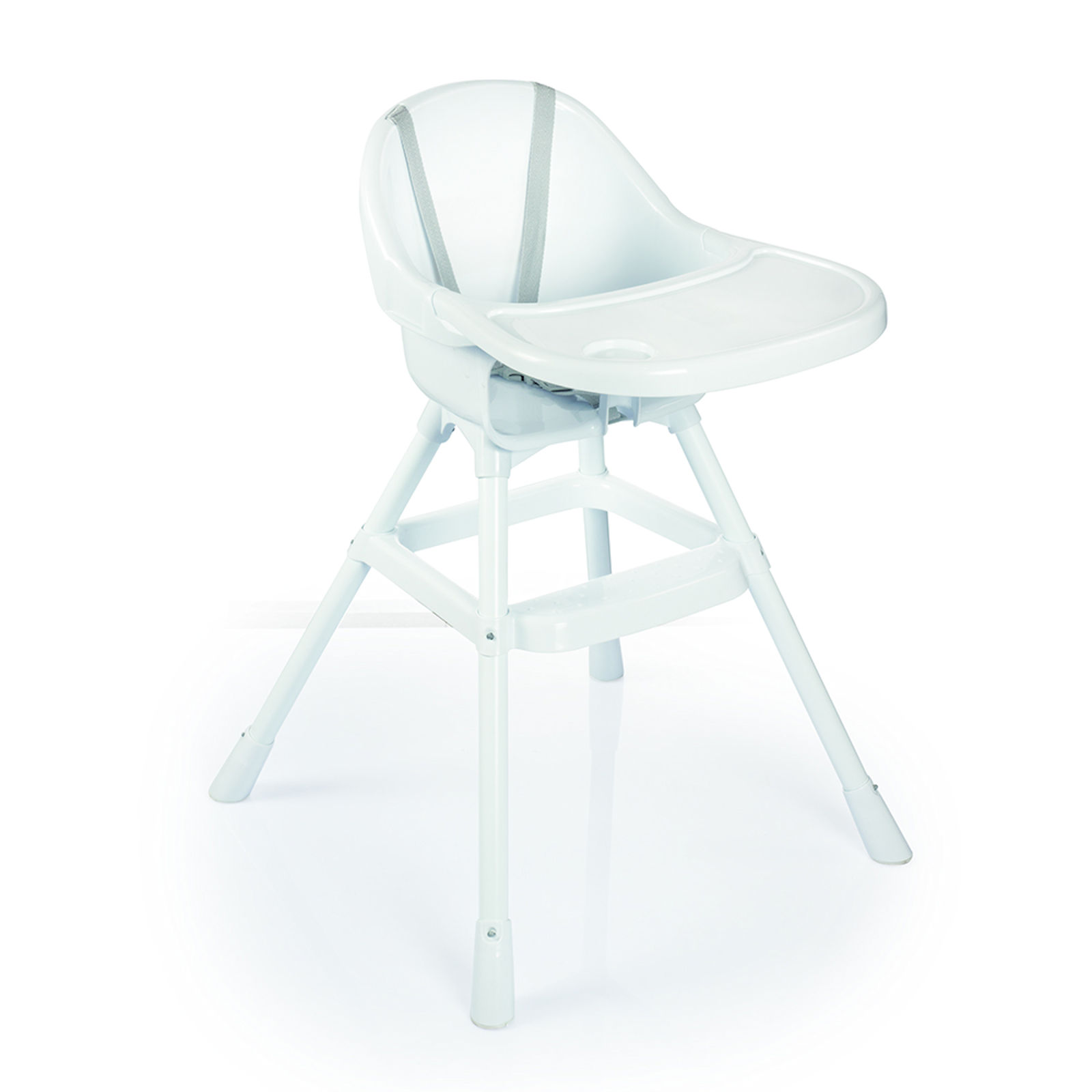 Compact Baby Toddler Highchair - White...