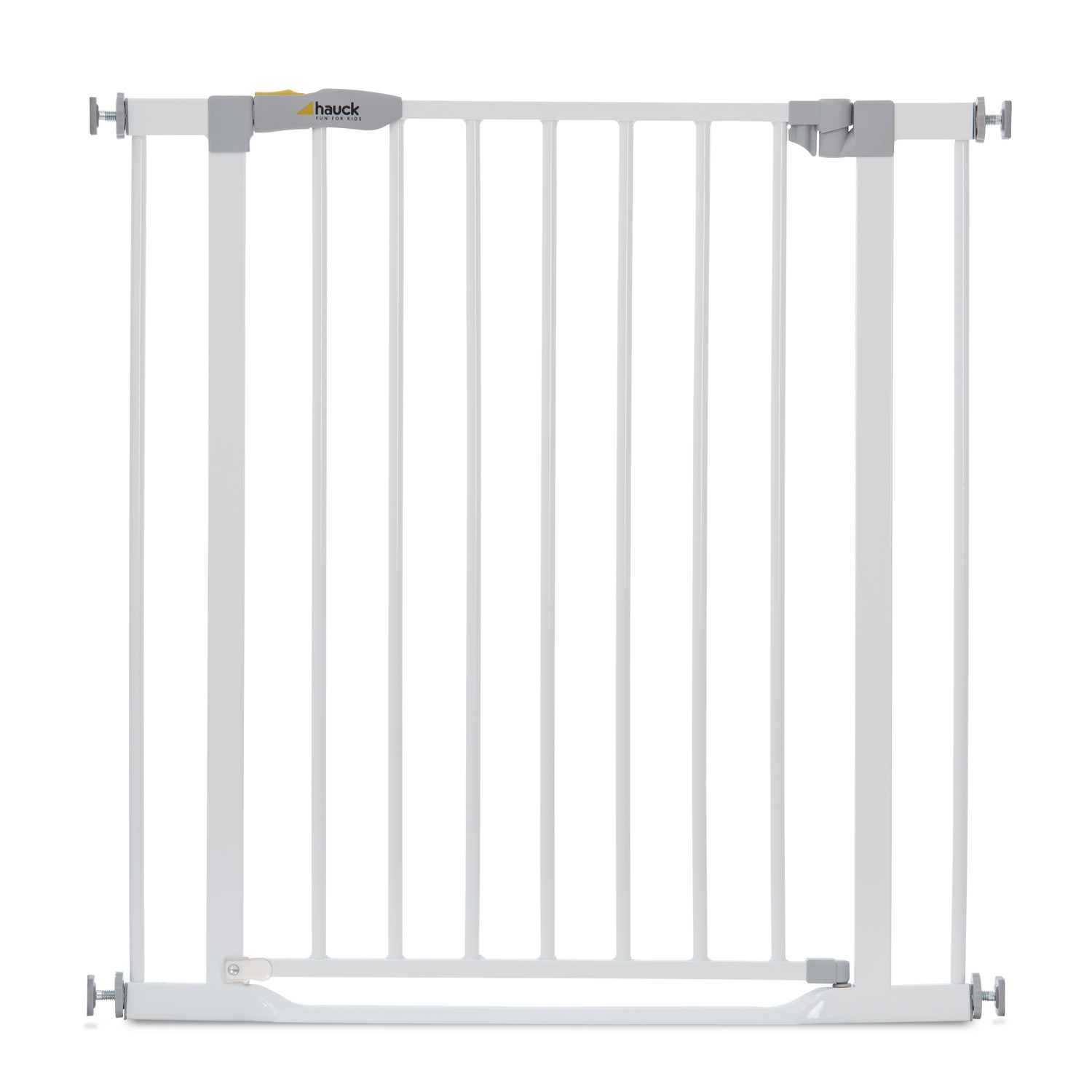 Hauck Clear Step Flat Portable Baby Safety Gate (75cm -89cm) - White