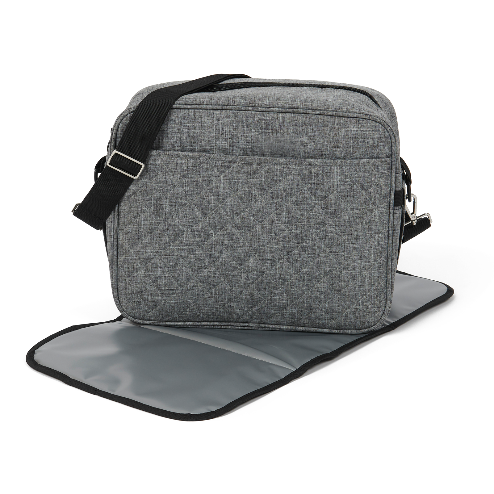 Puggle Universal Monaco Changing Bag with Mat - Graphite Grey