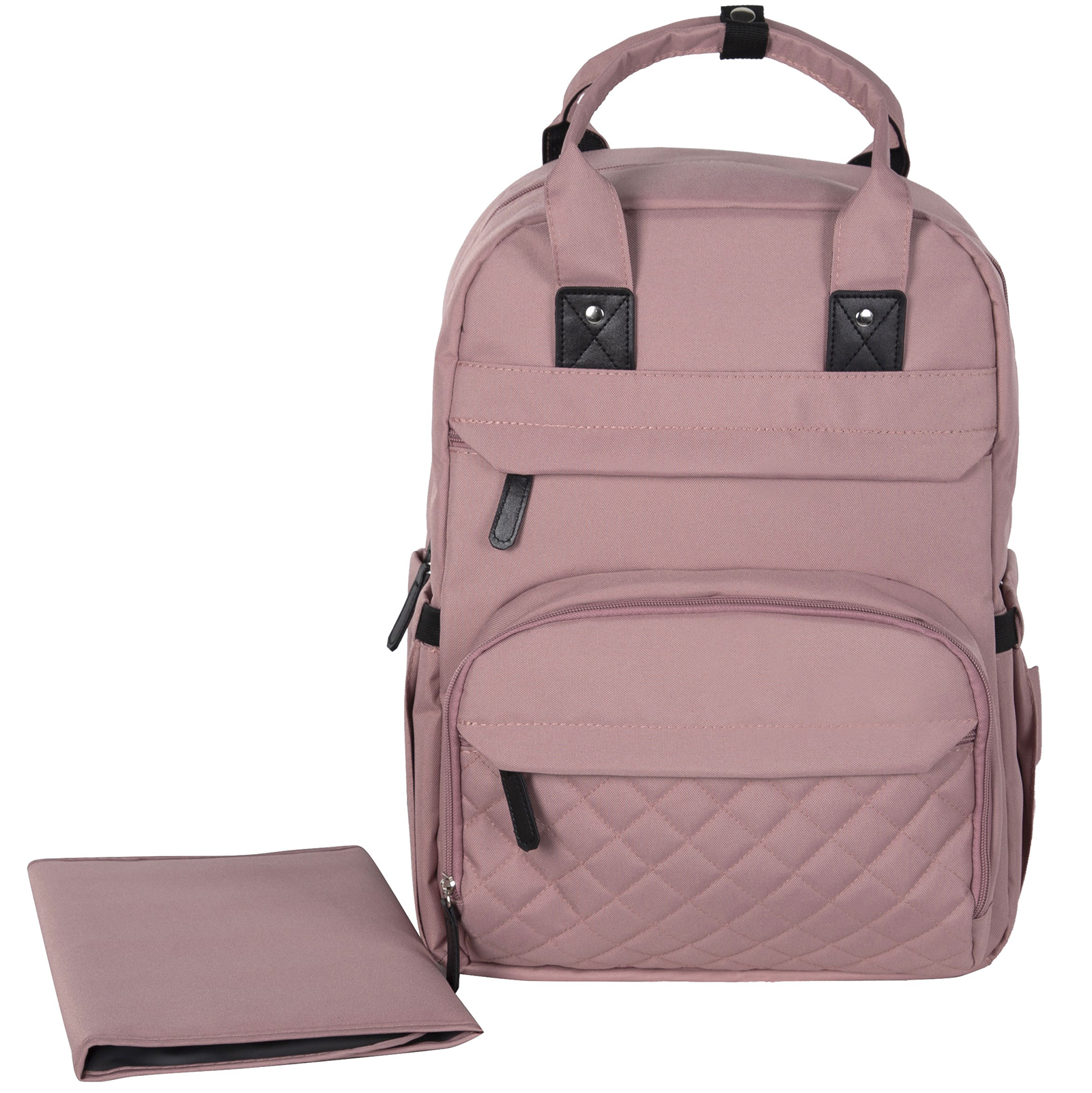 Puggle Memphis Backpack / Changing Bag - Dusk Pink