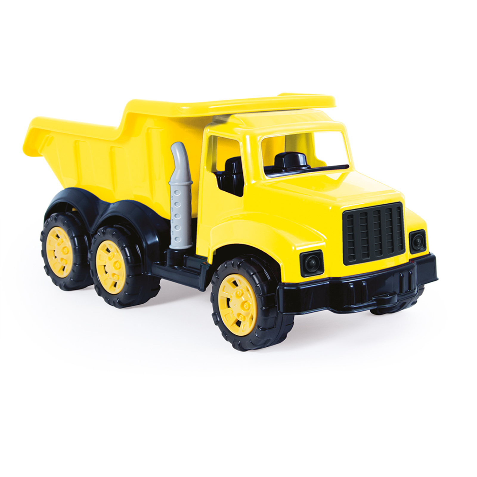 Giant (83cm) Construction Dump Truck - Yellow (3 - 6 Years)