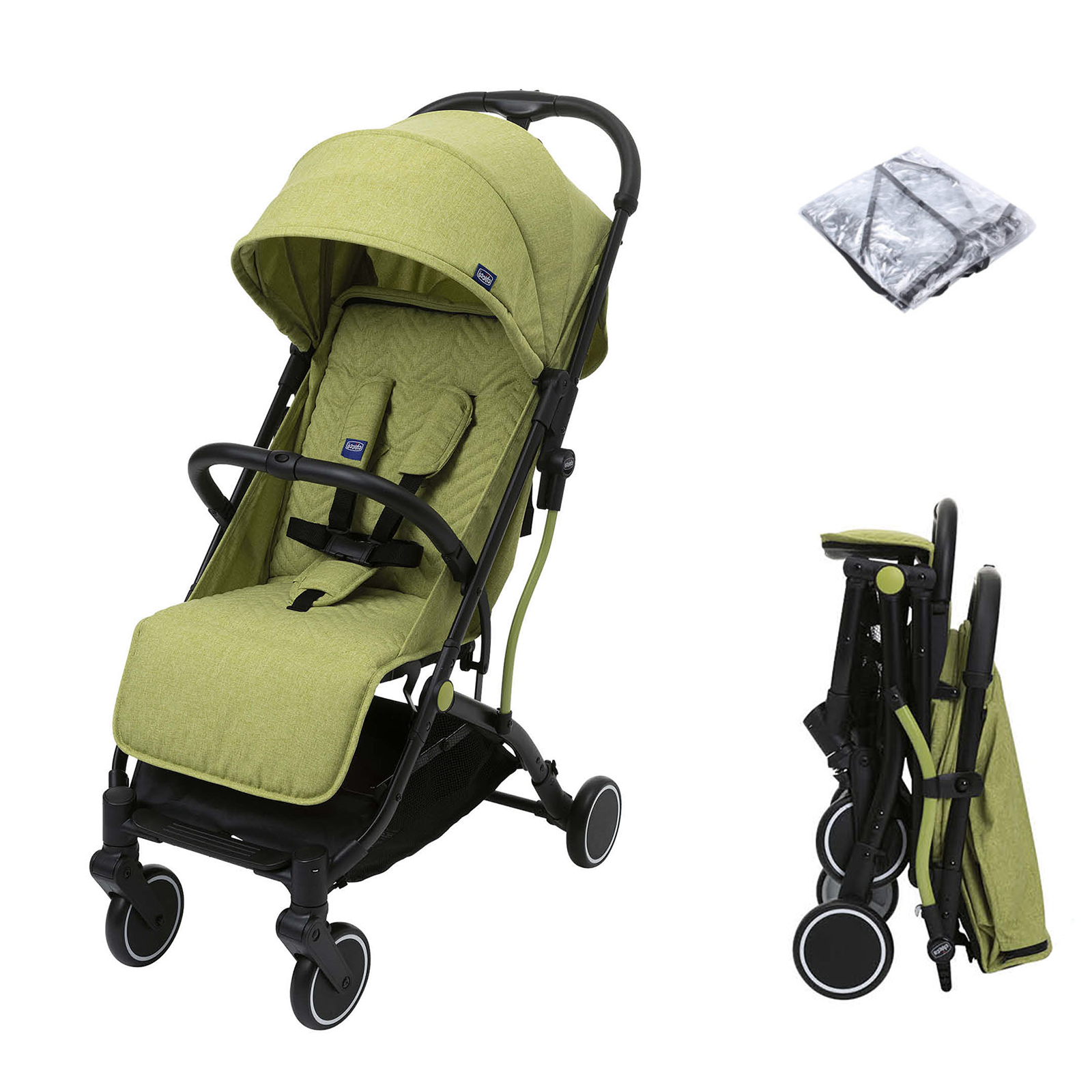Chicco Trolley Me Lightweight 7.1kg Stroller – Lime Green 