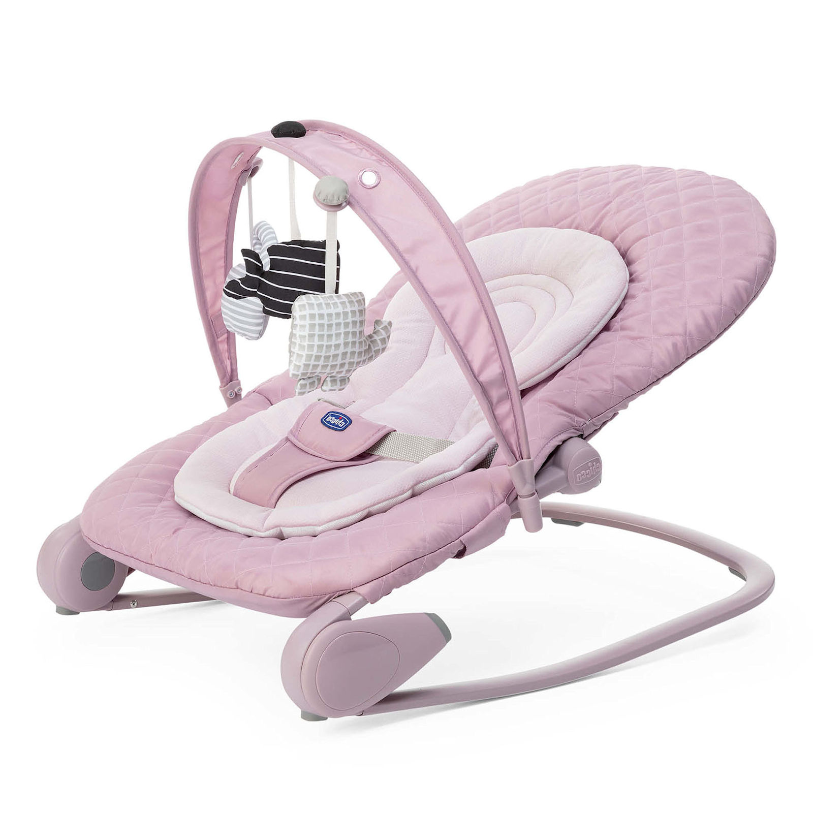 Chicco Hoopla 2in1 Baby Bouncer Rocker Seat – Blossom Pink 