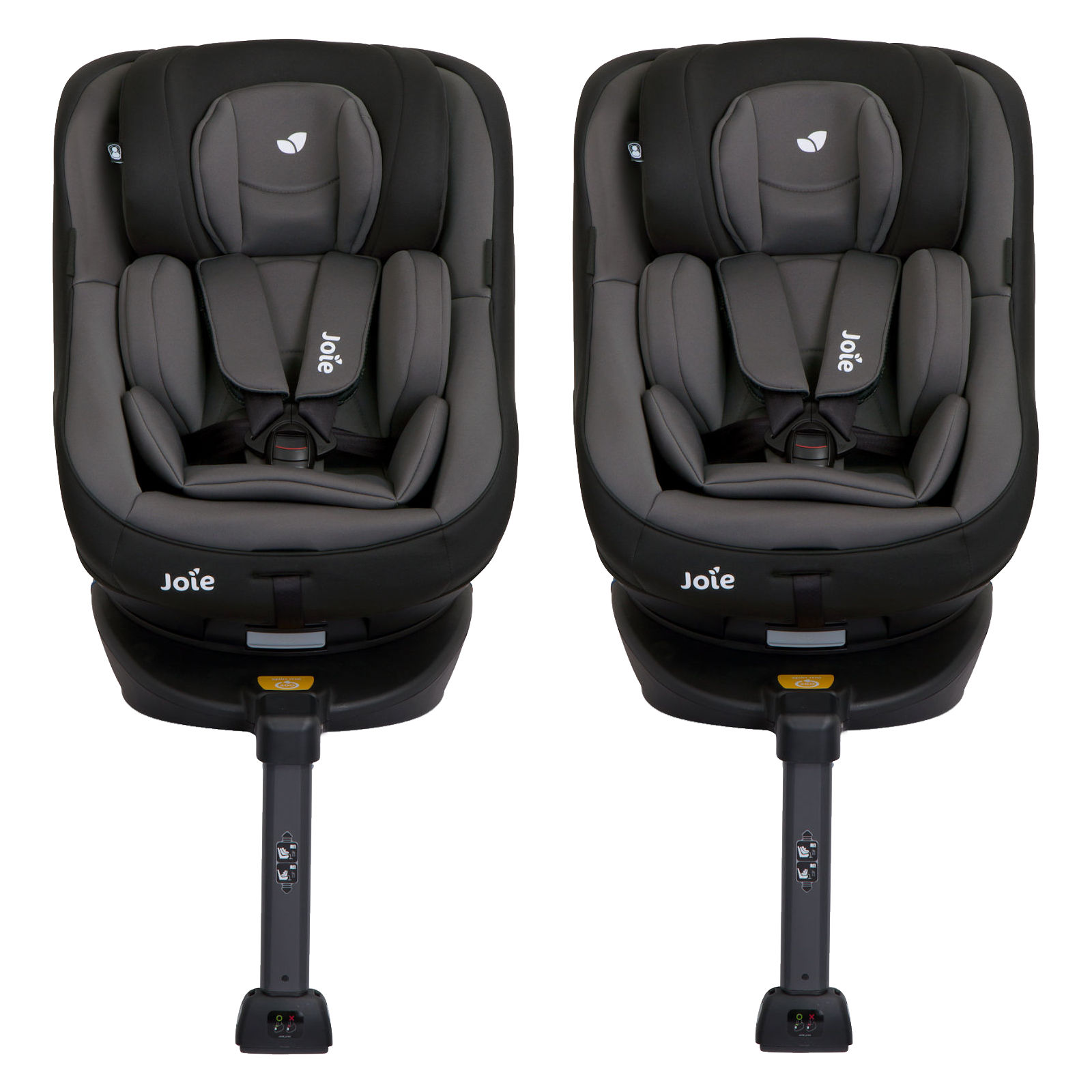 Joie Spin 360 Group 0+/1 ISOFIX Car Seat (2 Pack) - Ember (0-4 Years)