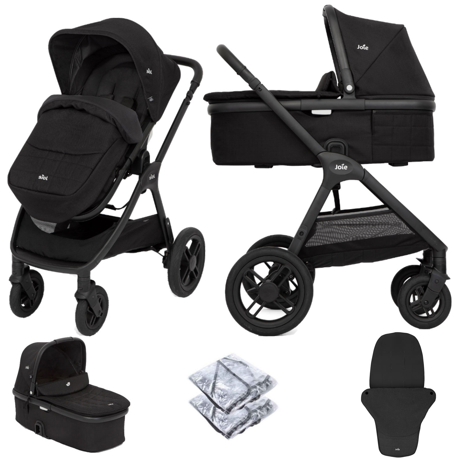 Joie Honour Pushchair with Carrycot - Shale