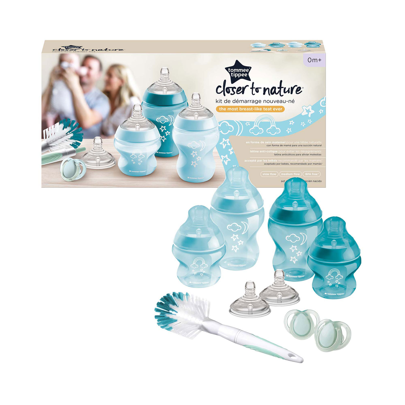Tommee Tippee Closer to Nature Starter Kit - Blue