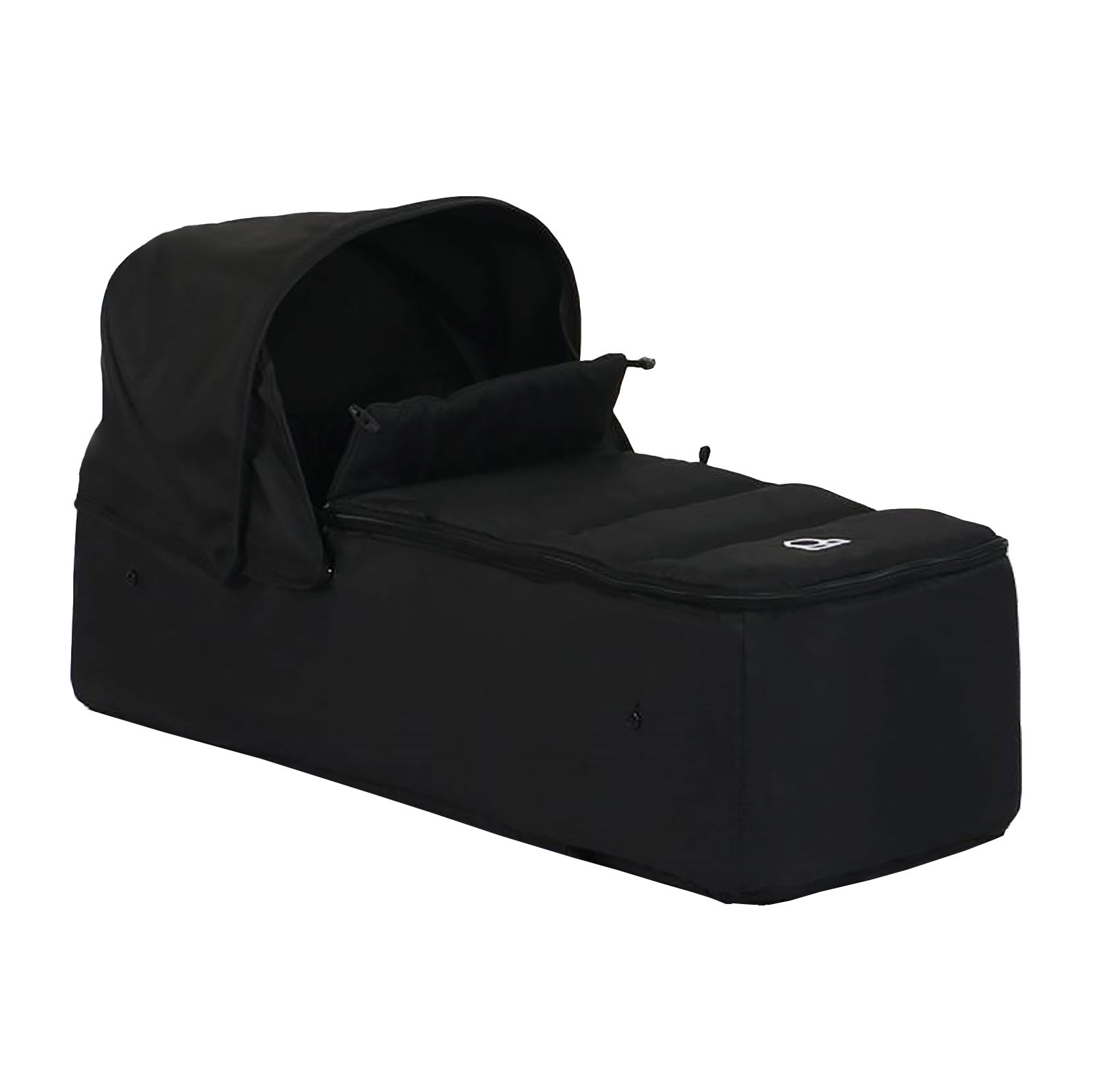 Puggle Urban City Soft Carrycot With Hood - Storm Black				