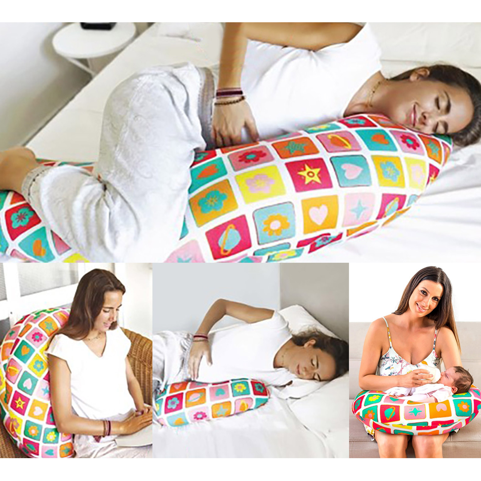 4in1 Multifunctional Nursing Pregnancy Pillow – Agatha