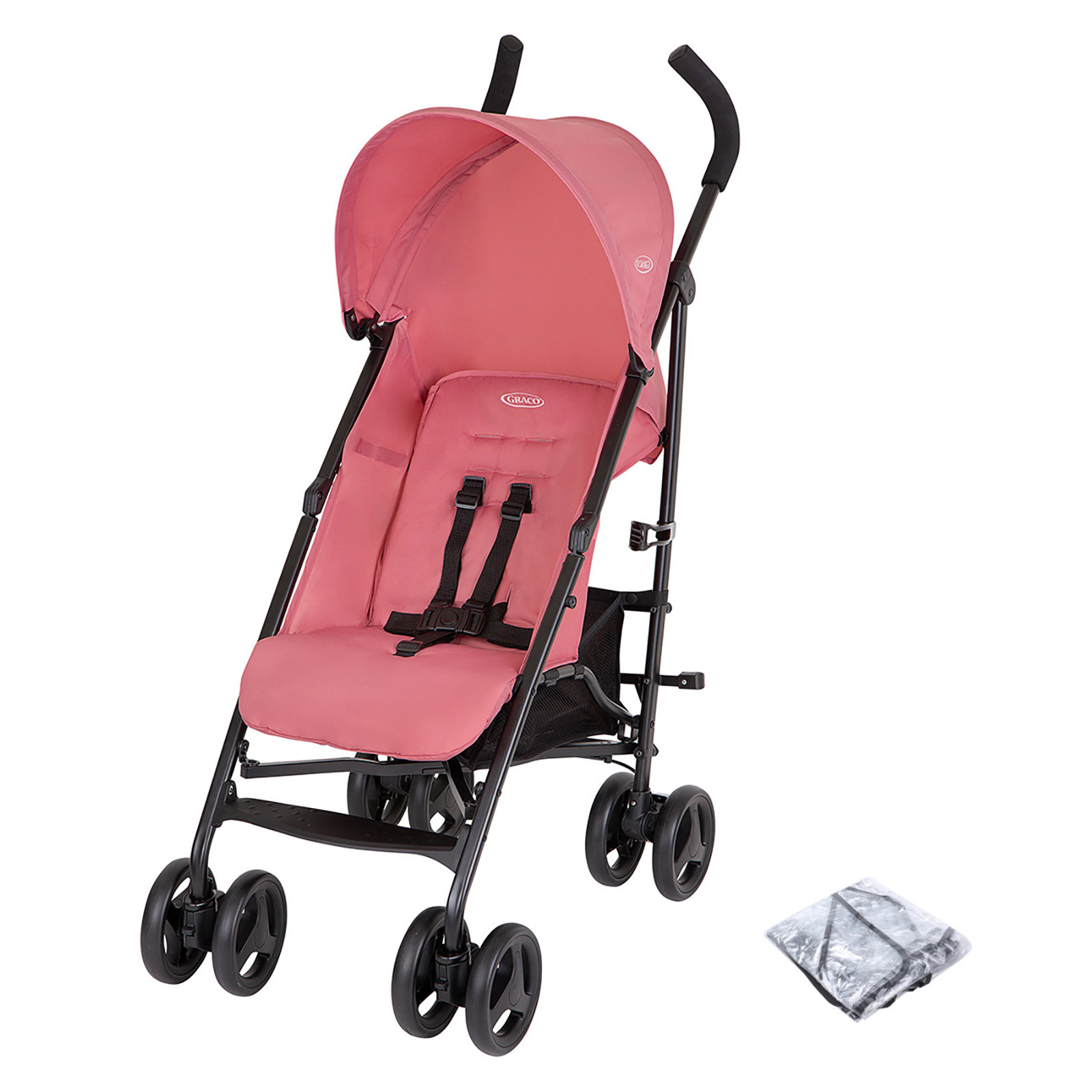 Graco Speedie™ Stroller with Raincover - Pink