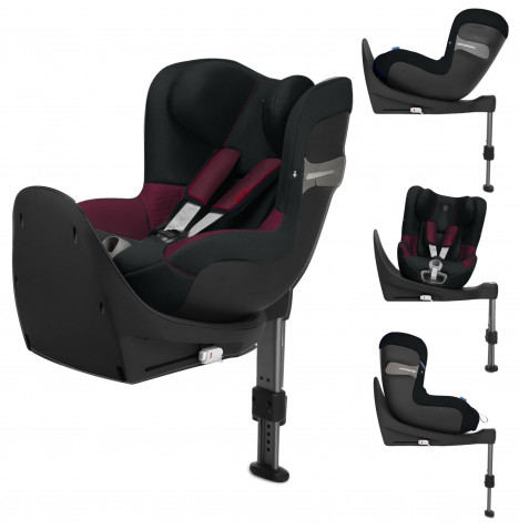 Cybex Ferrari Sirona Gold S i-Size 360 Spin Car Seat with ISOFIX Base - Victory Black