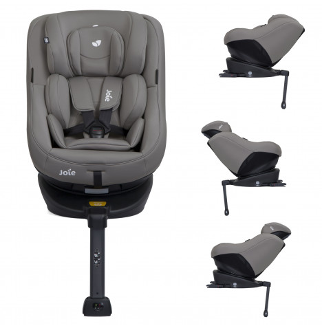 Joie Spin 360 Group 0+/1 ISOFIX Car Seat - Grey Flannel