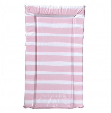 East Coast Fresh as a Daisy Baby Changing Mat - Pink/White