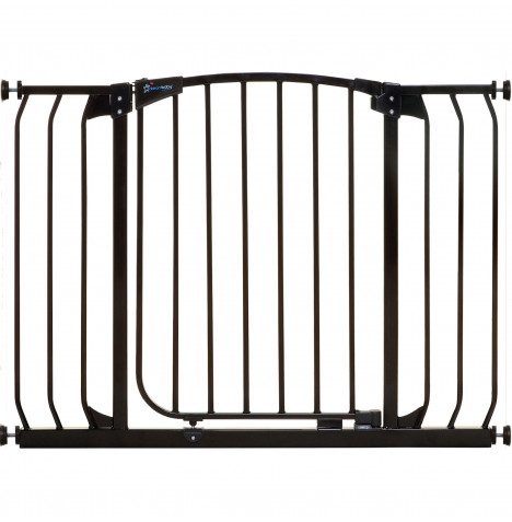 Dreambaby Chelsea Auto-Close Hallway Metal Safety Gate - Black (97.5-106cm)