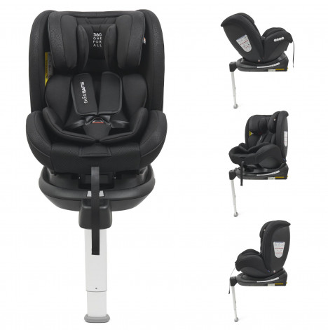EnfaSafe 360 Group 0+1/2/3 One for All Car Seat - Black