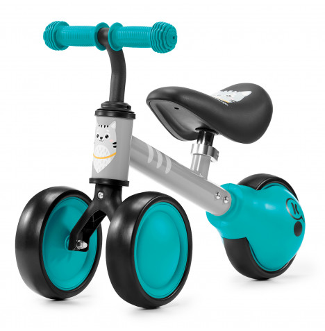Kinderkraft Cutie Mini Balance Tricycle - Turquoise