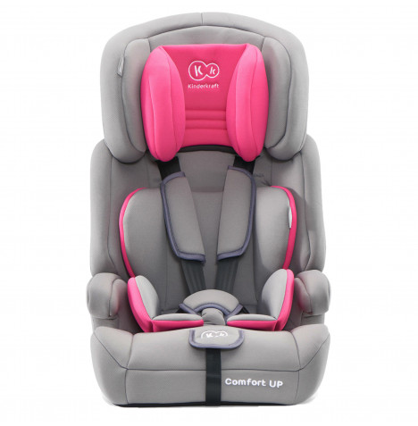 Kinderkraft Comfort Up Group 123 Car Seat - Pink