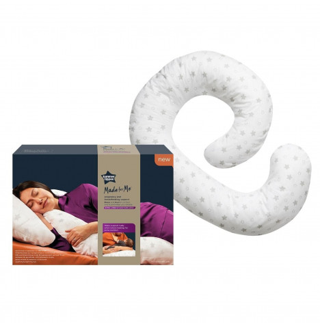 Tommee Tippee 2in1 Large Pregnancy & Breastfeeding Support Pillow - White