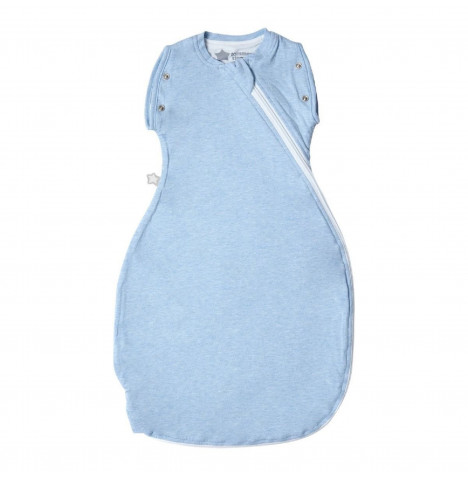 Tommee Tippee 2.5 Tog (0-4 Months) Snuggle Gro Bag / Sleeping Bag - Blue Marl