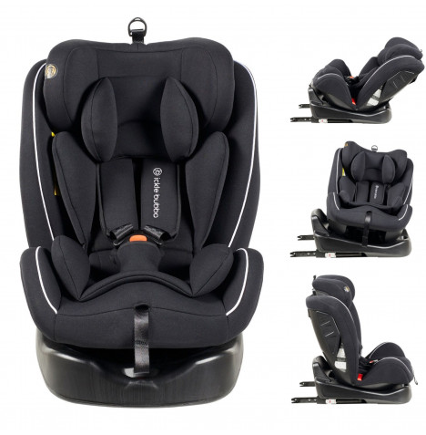 Ickle Bubba Rotator 360° Spin Group 0+/1/2/3 Car Seat - Black (0-12 Years)