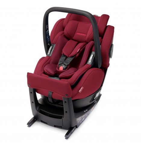 Recaro Salia Elite Select 360 Rotating 2in1 i-Size Car Seat with ISOFIX Base - Garnet Red