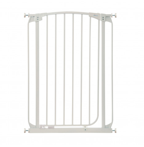 Dreambaby Chelsea Extra Tall Auto-Close Pressure Mounted Metal Safety Gate - White (71-80cm)