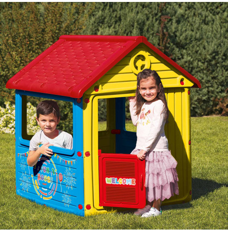 Kids Indoor & Outdoor My 1st Playhouse - Multicoloured