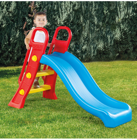 Toddler Indoor & Outdoor 4ft Junior Slide - Red & Blue (2+ Years)