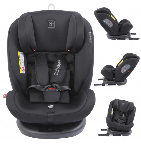 Babyauto Volta Spin Rotate Group 0+1/2/3 ISOFIX Car Seat - Black...