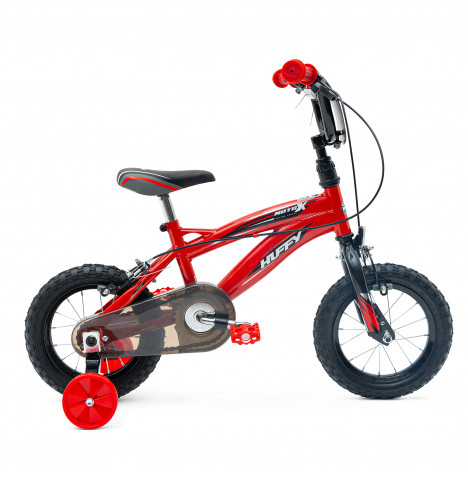 Huffy Moto X 12" Boys Bike - Red (3-5 Years)