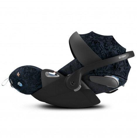 Cybex Cloud Z i-Size Lie-Flat Infant Car Seat - Jewels of Nature Fashion Edition Blue