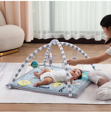 Ladida Space Activity Play & Travel Baby Playmat Gym (From Birth to 6 Months) - Space Grey